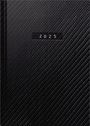 : rido/idé 7021034805 Buchkalender Modell futura 2 (2025) "Carbon"| 2 Seiten = 1 Woche| A5| 176 Seiten| Kunstleder-Einband| flexibel| schwarz, Buch
