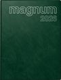: rido/idé 7027042586 | Buchkalender Mod. magnum 2026 | 183×240 mm, Kunststoff, dunkelgrün, Buch