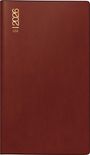 : rido/idé 7040302296 | Taschenkalender Mod. TM 12 2026 | A6, Kunststoff, bordeaux, Buch