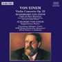 Gottfried von Einem: Violinkonzert op.33, CD