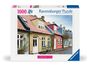 : Ravensburger Puzzle Scandinavian Places 12000113 - Häuser in Aarhus, Dänemark 1000 Teile Puzzle für Erwachsene und Kinder ab 14 Jahren, Div.