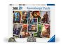: Ravensburger Puzzle 12000216 - Auf der Suche nach dem Kind - 500 Teile Star Wars Mandalorian Puzzle für Erwachsene und Kinder ab 12 Jahren, Div.