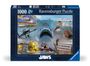 : Ravensburger Puzzle 12000277 - Jaws - 1000 Teile Universal VAULT Puzzle für Erwachsene und Kinder ab 14 Jahren, Div.