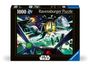 : Ravensburger Puzzle 12000403 - Star Wars: X-Wing Cockpit - 1000 Teile Star Wars Puzzle für Erwachsene und Kinder ab 14 Jahren, Div.