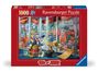 : Ravensburger Puzzle 12000408 - Ruhmeshalle von Tom & Jerry - 1000 Teile Tom & Jerry Puzzle für Erwachsene und Kinder ab 14 Jahren, Div.