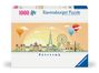 : Ravensburger Puzzle 12000448 - Ein Tag in Paris - 1000 Teile Puzzle für Erwachsene und Kinder ab 14 Jahren, Div.