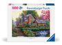 : Ravensburger Puzzle 12000464 - Romantisches Cottage - 1000 Teile Puzzle für Erwachsene und Kinder ab 14 Jahren, Div.