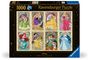 : Ravensburger Puzzle 12000497 - Nouveau Art Prinzessinnen - 1000 Teile Disney Puzzle für Erwachsene und Kinder ab 14 Jahren, Div.