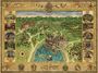 : Ravensburger Puzzle 12000720 - Hogwarts Karte - 1500 Teile Puzzle für Erwachsene und Kinder ab 14 Jahren, Harry Potter Fan-Artikel, Div.