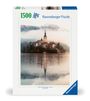 : Ravensburger Puzzle 12000740 Die Insel der Wünsche, Bled, Slowenien - 1500 Teile Puzzle für Erwachsene und Kinder ab 14 Jahren, Div.