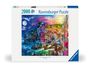 : Ravensburger Puzzle 12000803 - Farbenfrohe Cinque Terre - 2000 Teile Puzzle für Erwachsene ab 14 Jahren, Div.