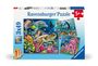 : Ravensburger Kinderpuzzle - 12000859 Bezaubernde Unterwasserwelt - 3x49 Teile Puzzle für Kinder ab 5 Jahren, Div.