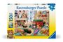 : Ravensburger Kinderpuzzle - 12000865 Verspielte Welpen - 150 Teile XXL Puzzle für Kinder ab 7 Jahren, Div.