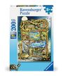 : Ravensburger Kinderpuzzle - 12000866 Reptilien im Regal - 200 Teile XXL Puzzle für Kinder ab 8 Jahren, Div.