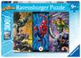 : Ravensburger Kinderpuzzle 12001072 - Die Welt von Spider-Man - 300 Teile XXL Spider-Man Puzzle für Kinder ab 9 Jahren, Div.