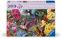 : Ravensburger Puzzle 12001369 - Kolibris und Schmetterlinge - Puzzle für ältere Menschen und Senioren, mit 200 extra griffigen Puzzleteilen, großer Bildvorlage und Unterlage zum Puzzeln, Div.