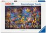 : Adult puzzle 3000 Teile - Drachenbibliothek, Div.