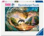 : Ravensburger Puzzle 12001711 - Sprung in den Sonnenuntergang - Romantisches 1000 Teile Puzzle für Erwachsene und Kinder ab 14 Jahren, SPL