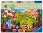 : Ravensburger Puzzle 12001732 - Blick aus dem Fenster - 100 Teile Landschafts-Puzzle für ältere Menschen und Senioren, mit größeren, griffigen Puzzleteilen, großer Bildvorlage und mit stabiler Unterlage zum Puzzeln, SPL