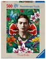 : Ravensburger Puzzle 12001736 - Frida Kahlo, Blühende Fantasie - 500 Teile Puzzle für Kunstfreunde und Fans von Frida Kahlo ab 12 Jahren, SPL
