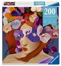 : Ravensburger Puzzle Moment 12001779 - Violett - modernes 200 Teile Puzzle, ideal zur Entspannung und als kreative Auszeit vom Alltag, für Puzzle-Freunde ab 12 Jahren, SPL