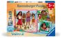 : Ravensburger Kinderpuzzle 12004102 - Vaiana 2 Auf zu neuen Abenteuern - Puzzle für Kinder ab 5 Jahren, 3x 49 Teile, Div.