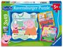 : Kinderpuzzle 3x49 Teile - Peppa Pig, SPL