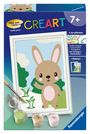: CreArt, Malen nach Zahlen Kinder - Süßer Hase, SPL