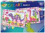 : CreArt, Malen nach Zahlen Junior - Bunte Dinosaurier, SPL