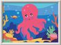 : CreArt, Malen nach Zahlen Kinder - Neon Oktopus, SPL