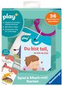 "Du bist toll, so wie du bist." Spiel & Mach mit! Karten, Alter 2-4 Jahre, fördert Selbstvertrauen mit Eltern-Tipps.