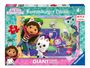 : Ravensburger Kinderpuzzle 03180 - Gabbys Tanzparty - Bodenpuzzle mit 60 großen Puzzleteilen, für kleine Gabby-Fans ab 4 Jahren, SPL