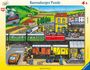 : Ravensburger Kinderpuzzle - 05234 Bahnfahrt - 30-48 Teile Rahmenpuzzle für Kinder ab 4 Jahren, Div.