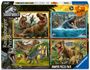 : Ravensburger Kinderpuzzle 05619 - Willkommen in der Jurassic World - 4x 100 Teile Puzzle in einer Box, für Puzzle-Freunde und Dinosaurier-Fans ab 5 Jahren, SPL