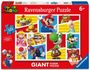 : Ravensburger Kinderpuzzle 05640 - Marios Freunde und Feinde - großes Bodenpuzzle mit 125 Puzzleteilen, für Puzzle-Freunde und Super Mario-Fans ab 6 Jahren, SPL
