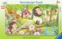 : Ravensburger Kinderpuzzle - 05661 Lustige Gartentiere - 15 Teile Rahmenpuzzle für Kinder ab 3 Jahren, Div.