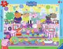 : Ravensburger Kinderpuzzle 05699 - Familienfest mit Peppa und Freunden - 39 Teile Peppa Pig Rahmenpuzzle für Kinder ab 4 Jahren, Div.