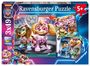 : Ravensburger Kinderpuzzle 05708 - PAW Patrol: The Mighty Movie - 3x49 Teile Paw Patrol Puzzle für Kinder ab 5 Jahren, Div.