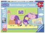 : Zuhause bei Peppa / Peppa Pig Puzzle 2 x 12 Teile, SPL