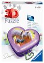 Ravensburger 3D Puzzle 11171 - Herzschatulle Pferde - 54 Teile - Aufbewahrungsbox für Pferde-Fans ab 8 Jahren, SPL