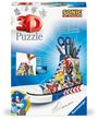 : Ravensburger 3D Puzzle 11593 - Sneaker Sonic - Praktischer Stiftehalter - Schreibtisch-Organizer für Erwachsene und Kinder ab 8 Jahren, Div.