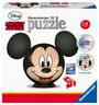 : Ravensburger 3D Puzzle 11761 - Puzzle-Ball Mickey Mouse - 72 Teile - Puzzle-Ball für Mickey Mouse-Fans ab 6 Jahren, SPL