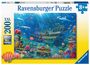 : Ravensburger Kinderpuzzle 12944 - Versunkenes Schiff 200 Teile XXL - Puzzle für Kinder ab 8 Jahren, SPL