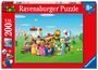 Ravensburger Kinderpuzzle 12993 - Super Mario Abenteuer 200 Teile XXL - Puzzle für Kinder ab 8 Jahren, SPL