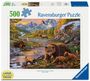 Erwachsenenpuzzle 500 Teile Large Pieces - In der Wildnis, SPL