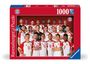 : Ravensburger Puzzle 17543 - FC Bayern Saison 2023/24 - 1000 Teile FC Bayern München Puzzle für Erwachsene und Kinder ab 14 Jahren, Div.