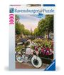 : Ravensburger Puzzle 17596 - Fahrrad und Blumen in Amsterdam - 1000 Teile Puzzle für Erwachsene und Kinder ab 14 Jahren, Div.