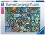 : Ravensburger Puzzle 17597 - Das Kuriositätenkabinett - 1000 Teile Puzzle für Erwachsene ab 14 Jahren, Div.