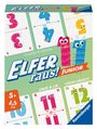© Hausser: Ravensburger - 20947 Elfer Raus! Junior - Kartenspiel 2 - 6 Spieler, Spiel ab 5 Jahren für Kinder und Erwachsene, Zahlenraum 1-20, SPL