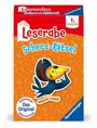 : Ravensburger 23498 - Leserabe - Scherz-Rätsel - Kartenspiel zum Lesen lernen mit Spaß - 1. Klasse, für Kinder ab 6 Jahren, SPL